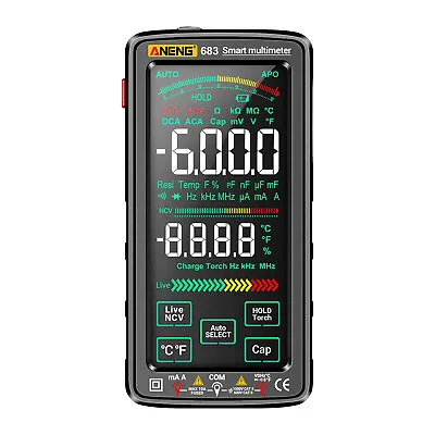 ANENG 683 6000 Counts Large  Screen Digital Multimeter  -burn P7A5 • £30.89