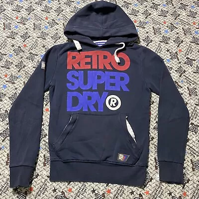 Retro SuperDry Men's Hoodie XS • $24.99