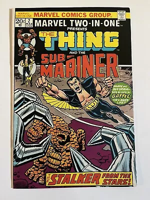 Marvel Two-In-One #2 Marvel Comic 1974 Thing & Sub-Mariner MVS Intact (04/18) • $12