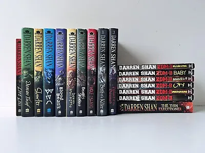 Darren Shan Book Bundle X 17 Horror Fantasy Demonata Zom-b The Thin Executioner • £28