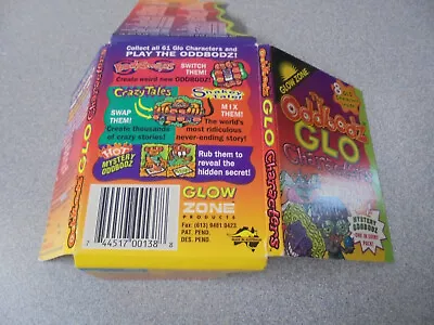 The Original ODDBODZ  Glow Zone Check List Pkt Smiths Snack Foods Potato Crisps • $5.99