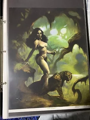 THE JUNGLE GODDESS! 16x20 Fine Art Print On Heavy Paper By Mike Hoffman! Signed • $26.99