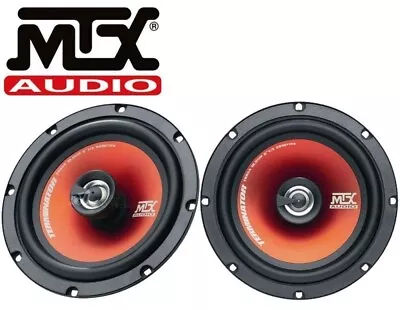 MTX TR65C 6.5  2-Way Coaxial Car Audio Speakers 60w Rms 240w Max Inc Grilles • $55.98