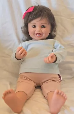 MY TWINN Original Sculpture By Karen Williams Smith Dimples Toddler Doll Rare 02 • $39.99