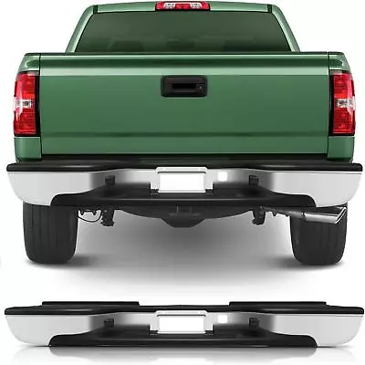 Chrome Rear Step Bumper For 00-06 Chevy Tahoe Suburban For GMC Sierra Yukon XL • $164.90