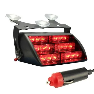 First Responder Volunteer Fire Fighter Red LED Emergency Flash Light Dash   • $11.99