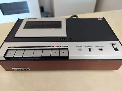 Vintage Sony TC-125 Stereo Cassette Tape Recorder UNTESTED • $39.99