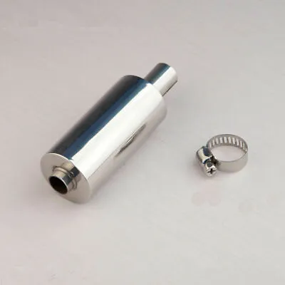 RC Boat Stainless Steel Muffler Silencer For 23cc - 26cc Gas Engine Pipe AM#201 • $21.14