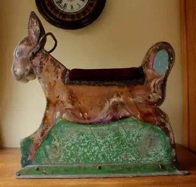 £650 • Buy Antique Fairground Carousel Ride. Cox Family Noah's Ark Showground Donkey. C1930