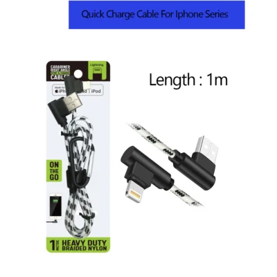 $5.95 • Buy Heavy Duty Braided Nylon Fast Quick Charge Cable USB Lighting Charger Cord