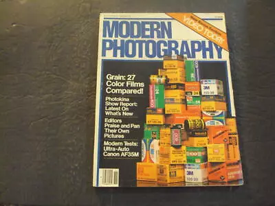 Modern Photography Nov 1980 27 Color Films Compared (What's A Film?) ID:65910 • $10