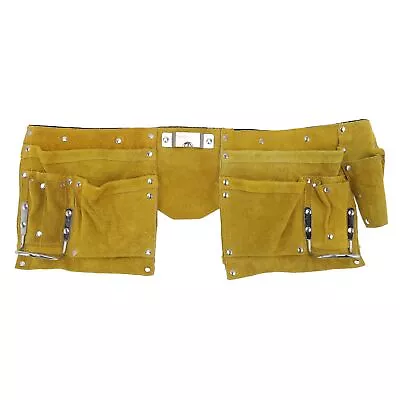 Leather Tool Belt With Multiple Pockets Leather Tool Belt Apron Tool Belt Wit... • $30.69