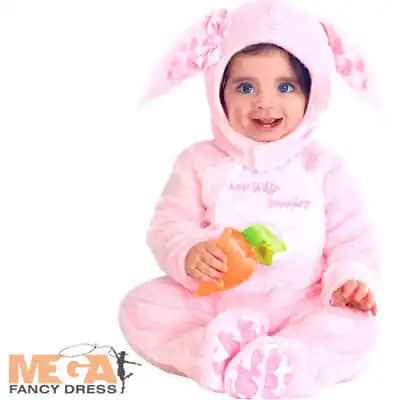 £13.49 • Buy Little Rabbit Pink Infants Fancy Dress Easter Bunny Toddlers Baby Costume 3-36 M