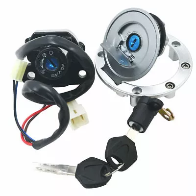 Ignition Switch Lock Fuel Gas Cap Fit For Yamaha YZF R6 R6 2006-2016 • $30