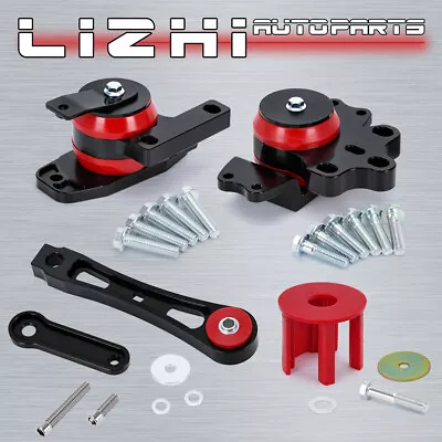 Engine Transmission Mount Kit Dog Bone Inserts For VW Golf MK5 MK6 Audi MK2 2.0 • $215