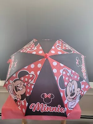 Minnie Mouse Umbrella Rain Sun Little Kids Children Girls Toddler Light Gift Toy • $15