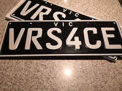 CUSTOM NUMBER PLATES * VRS4CE - Personalised VIC - Yes Real Plates • $9990