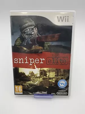 Sniper Elite Nintendo Wii Game (PAL) First Person Shooter Zapper Russia Germans • $10