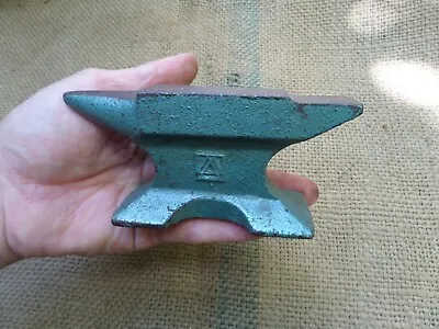 Curious Small Mini Vintage Iron Anvil Antique • $49