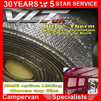 Camper Van Foam Insulation Under Carpet Lining T 1 2 5 6 CAR Soundproof Caravan • £0.99