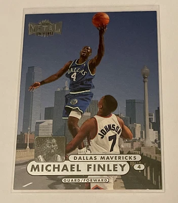 $1.75 • Buy 1997-98 Metal Universe Championship Michael Finley Dallas Mavericks #79
