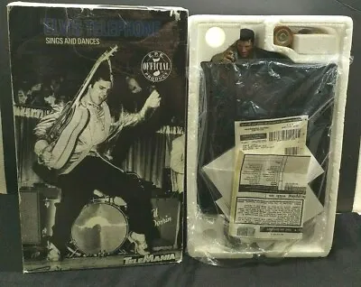 New Vintage Telemania Elvis Corded Landline Phone - Sing & Dance Jail House Rock • $129.97