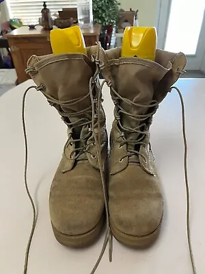 Altama Hot Weather Tan Military Boots Mens 6.5 Womens 8.5 Lightly Used • $25