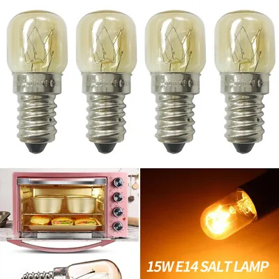 10/20x Himalayan Salt Lamp Globe Bulb Light Bulbs Heat Resisting 15W E14 AU • $28.72