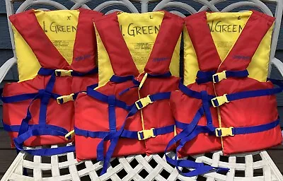 *You Choose* Stearns Adult Universal & Oversize Life Jacket Vest Red Yellow Blue • $20.99