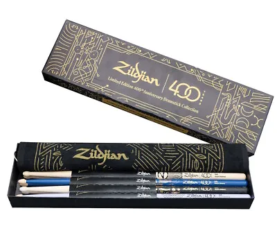 Zildjian 400th Anniversary Limited Edition Drumstick Bundle With Towel New! • $119.90