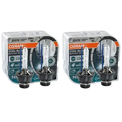 2x OSRAM Xenarc COOL BLUE INTENSE D2S DuoBox Xenon Burner 6200K 3200lm • $290.79