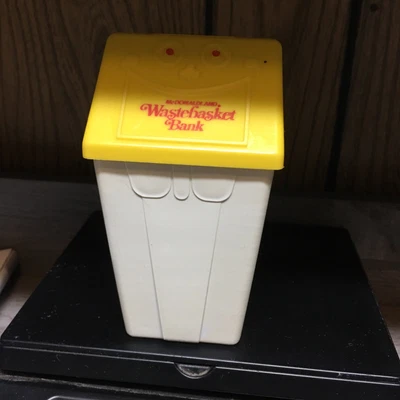 $14.39 • Buy Vtg McDonalds McDonaldland Bank Wastebasket 1975 Piggy Bank Trash Can Toy