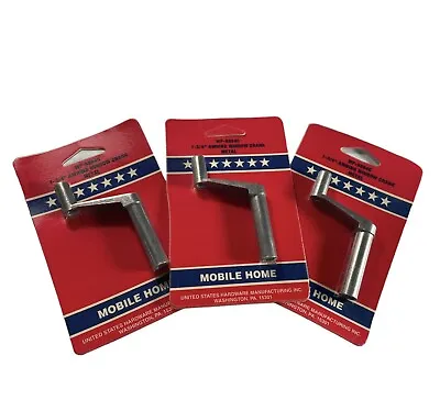 WP-8884C Mobile Home Trailer Camper Awning RV Window X3 Crank Handle Metal New • $22.49