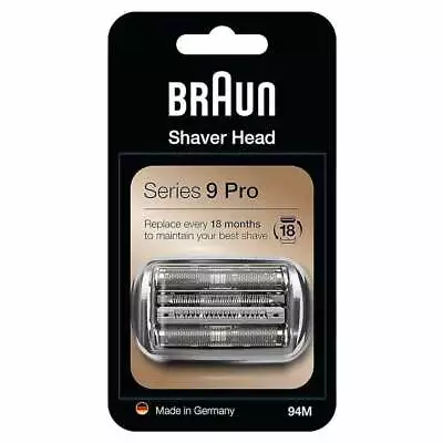 Replacement Silver Shaver Head For Braun Series 9 Pro 94M • $48.28