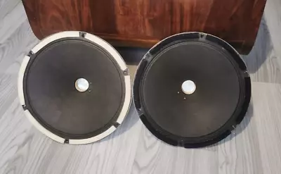 Pair Of Tesla KC132 11  27cm AlNi Phenolic Spider Speakers For KLANGFILM Project • $250