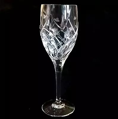 1 (One) MIKASA ENGLISH GARDEN Cut Lead Crystal Water Goblet - RETIRED • $39.99