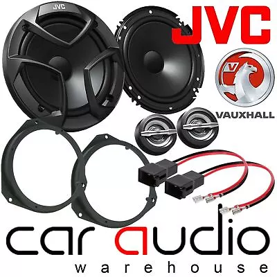 £49.99 • Buy Vauxhall Astra H MK5 17cm JVC 600 W Front Door Component Car Speakers & Brackets