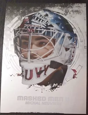 2009 - 2010 ITG Michal Neuvirth Masked Men 2 Silver Version #MM-14 Hockey Card • $6.71
