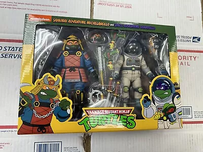 Neca TMNT Samurai Michelangelo And Space Adventure Donatello NEW! • $26