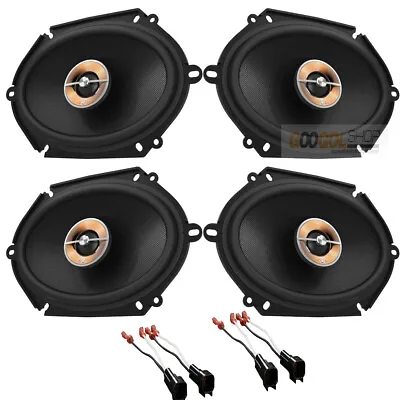 Infinity KAPPA 86cfx 6x8  300W Front/Rear Speakers Kit For 1999-2014 Ford F-150 • $259.99