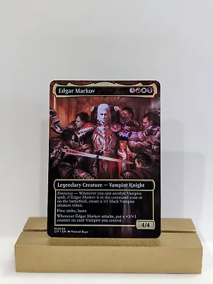 Edgar Markov Foil Custom Sticker On Bulk MTG Commander • $6.79