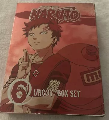 Naruto - Uncut Box Set Vol. 6 (3-Disc Set) Complete Set • $11