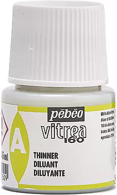 £7.47 • Buy PEBEO - Transparent Glass Paint Vitrea 160Â°C - Paint Thinner Transparent - 45