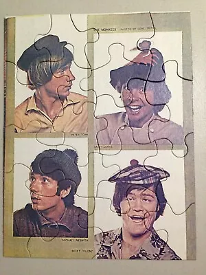 (MJS) The Monkees Head Shots Puzzle (8 X 10 Size) • $100