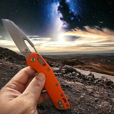 Microtech Standard Issue MSI RAM-LOK Knife Orange G10 Stonewash M390 Blade • $365