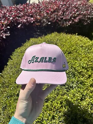 2024 Masters PINK AZALEA Adjustable Golf HAT Augusta National Authentic NEW • $125