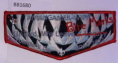 Boy Scout OA Flap  Amangamek Wipit Lodge 470 2012 NOAC Founder's Day • $15