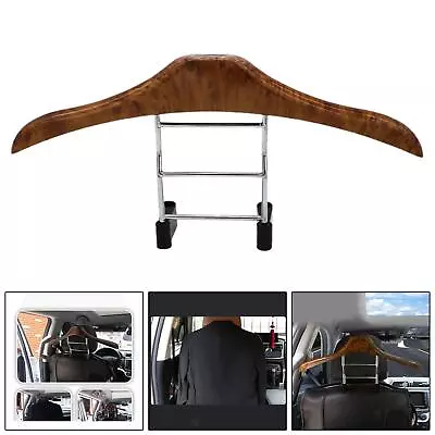 Car Coat Hanger Car With Headrest Restraint Rods Seat Chair Car Accessories Wood • $22.22