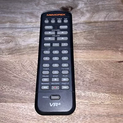 OEM GENUINE MEMOREX VR4 Remote Control DD-2308 Tested Cleaned (Works) (Original) • $10.09