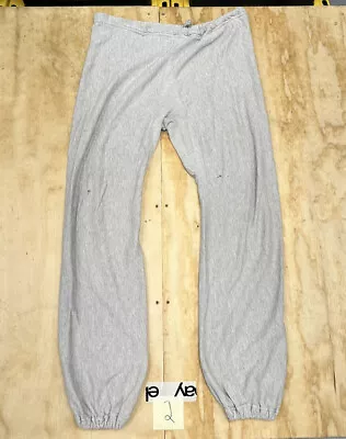 $19.99 • Buy Vintage 1980’s CHAMPION Reverse Weave Warmup Sweat Pants NEEDS REPAIR!